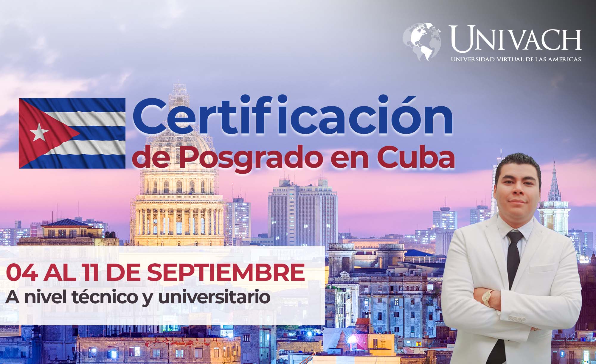 Certificación de posgrado a Cuba 