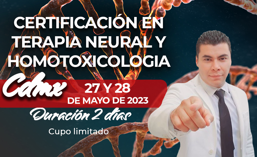 Certificación en terapia neural y homotoxicologia biopuntura