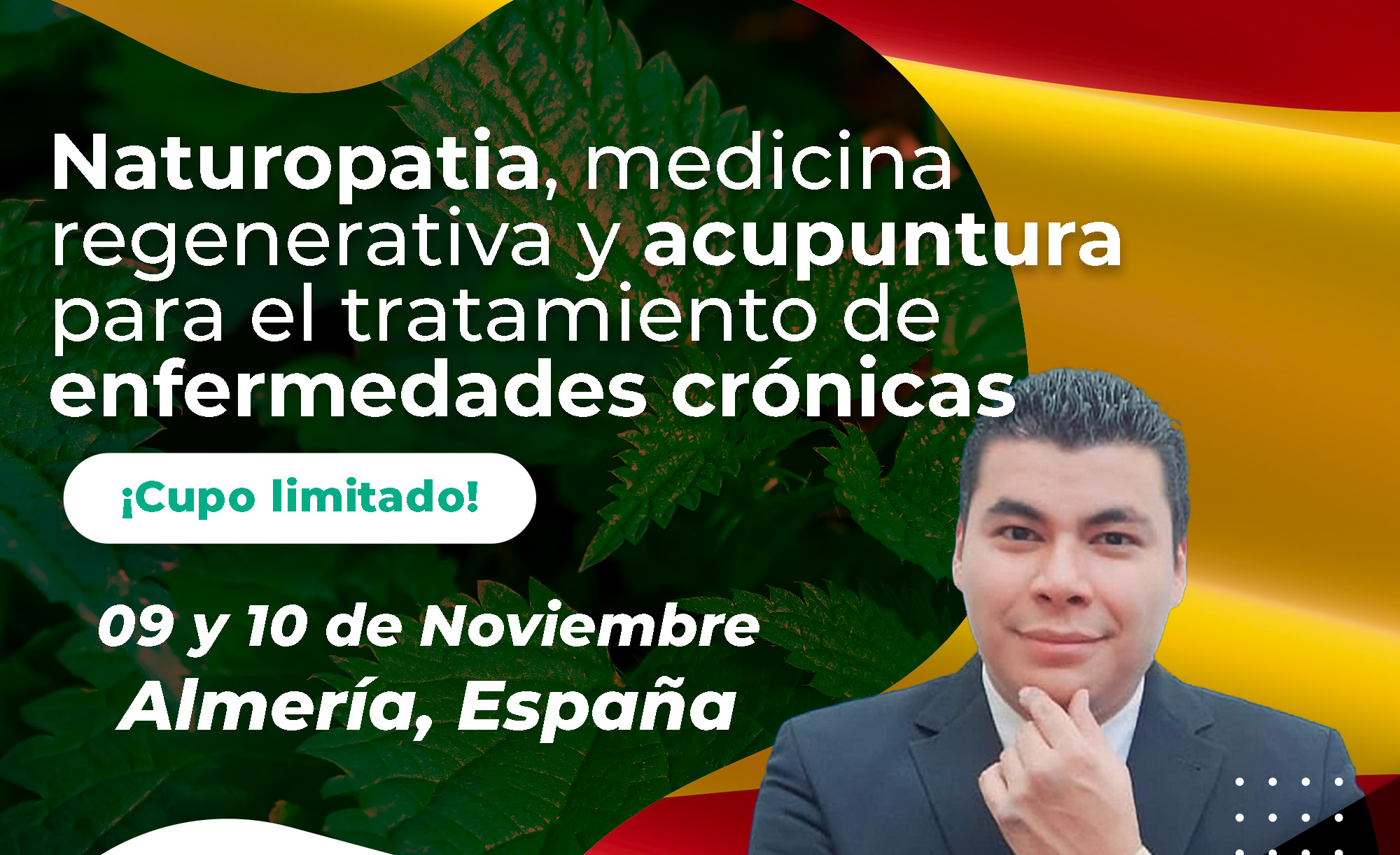 Naturopatia, medicina regenerativa y acupuntura para el tratamiento de enfermedades crónicas