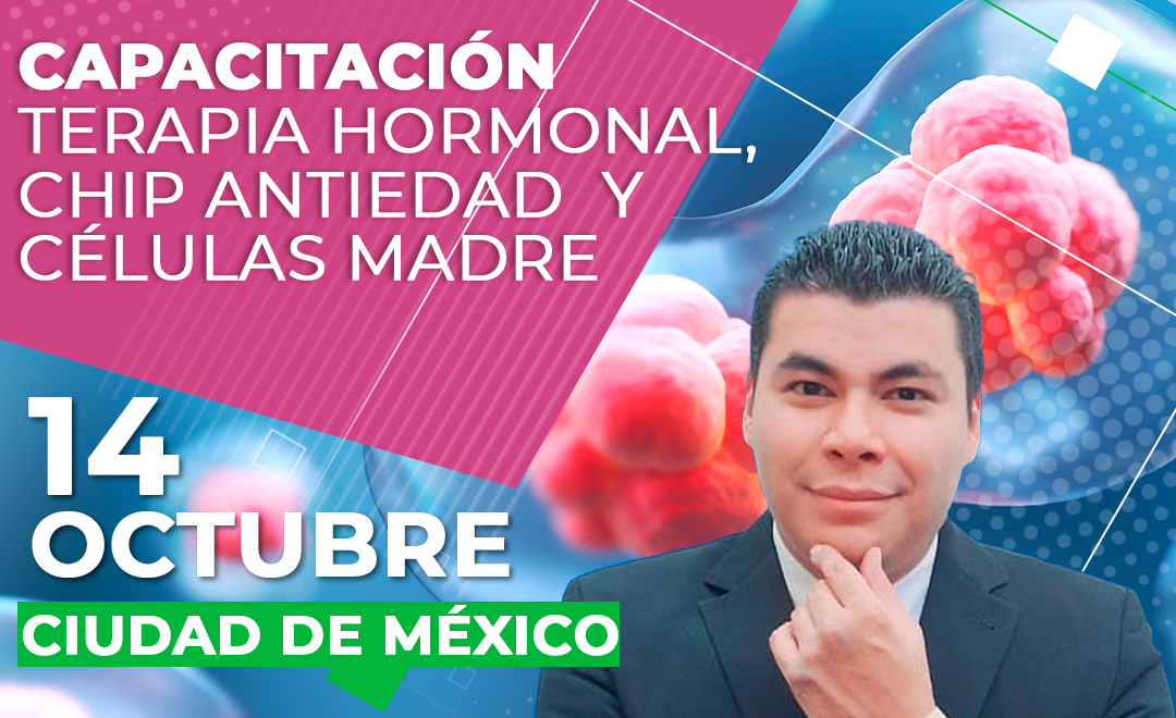 Terapia Hormonal , chip antiedad  y Células madre 