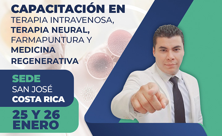 Terapia intravenosa, terapia neural, farmapuntura y medicina regenerativa 