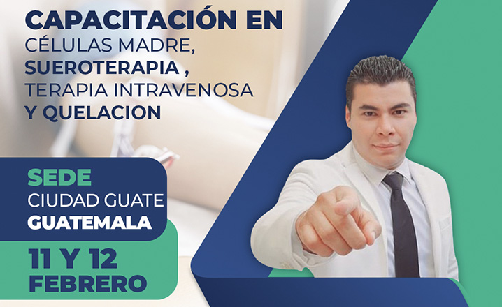 Células madre, sueroterapia , terapia intravenosa y Quelacion 