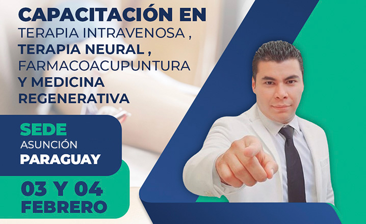 Terapia intravenosa , terapia neural , farmacoacupuntura y medicina regenerativa 