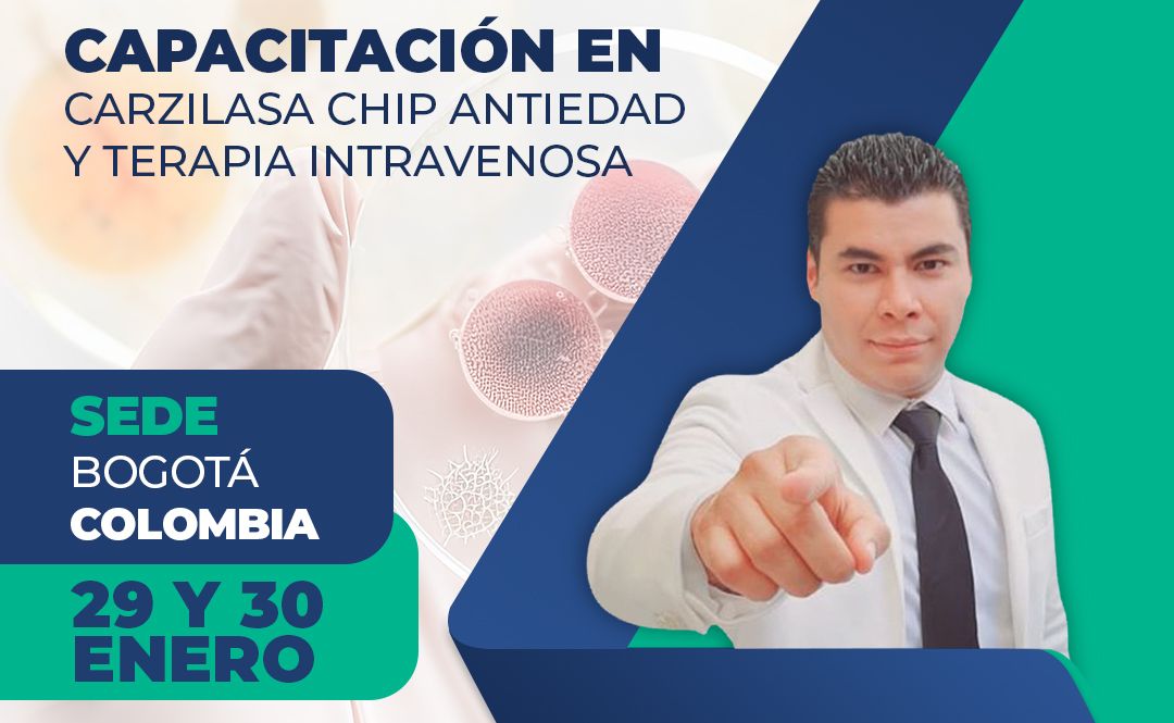 Taller de Carzilasa, Chip Antiedad (Pellet) y Terapia Intravenosa en Medicina Antienvejecimiento