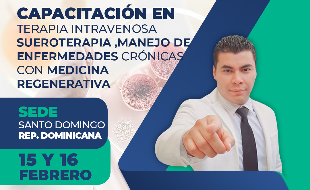 Terapia intravenosa sueroterapia , manejo de enfermedades crónicas con medicina regenerativa