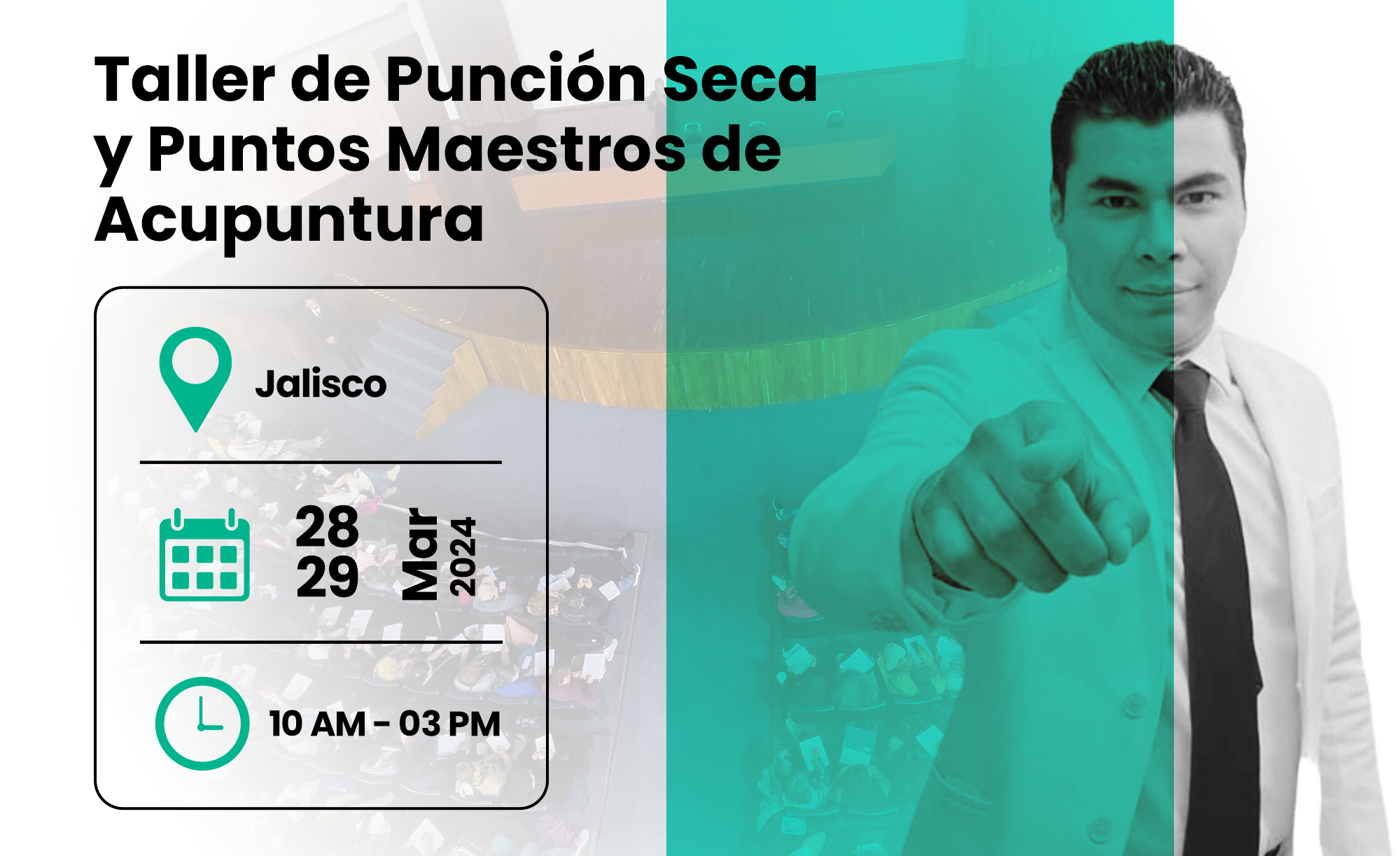 Taller de Punción Seca y Puntos Maestros de Acupuntura