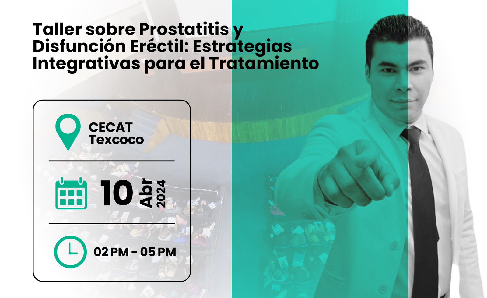Taller sobre Prostatitis y Disfunción Eréctil: Estrategias Integrativas para el Tratamiento