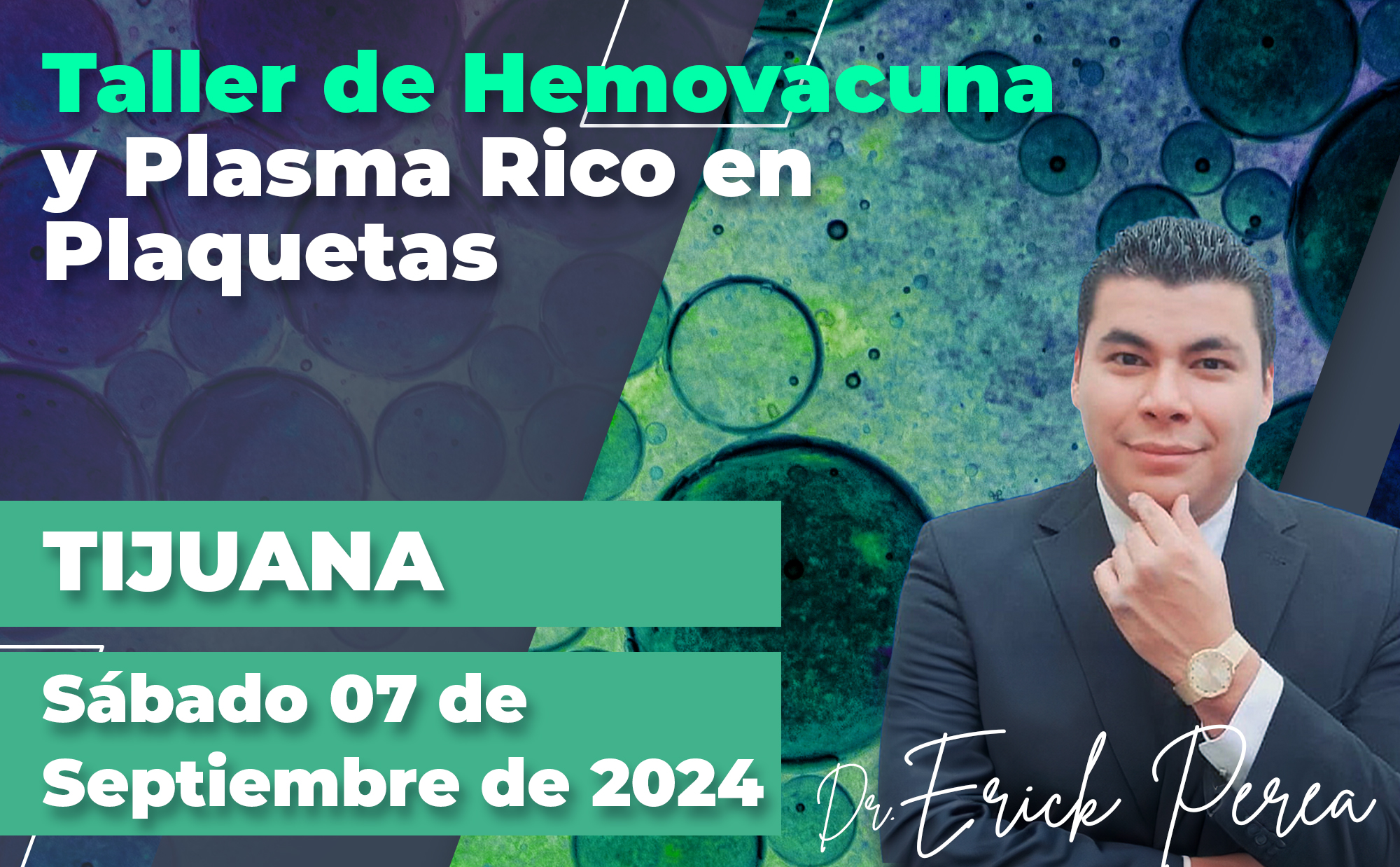 Taller de Hemovacuna y Plasma Rico en Plaquetas