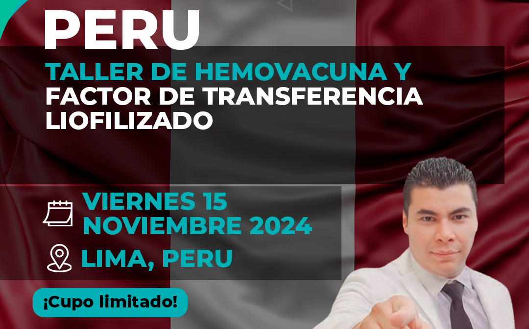 Taller de Hemovacuna y Factor de Transferencia Liofilizado