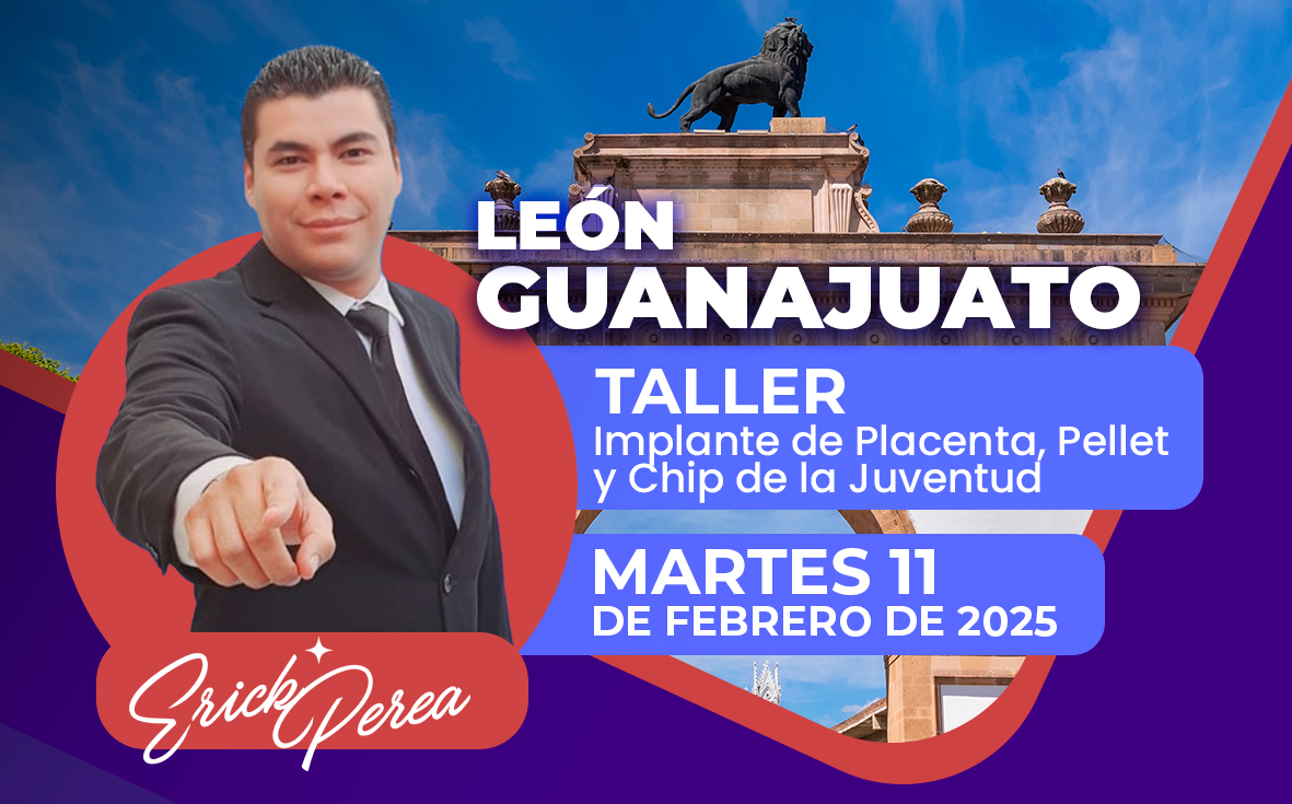 Taller de Implante de Placenta, Pellet y Chip de la Juventud