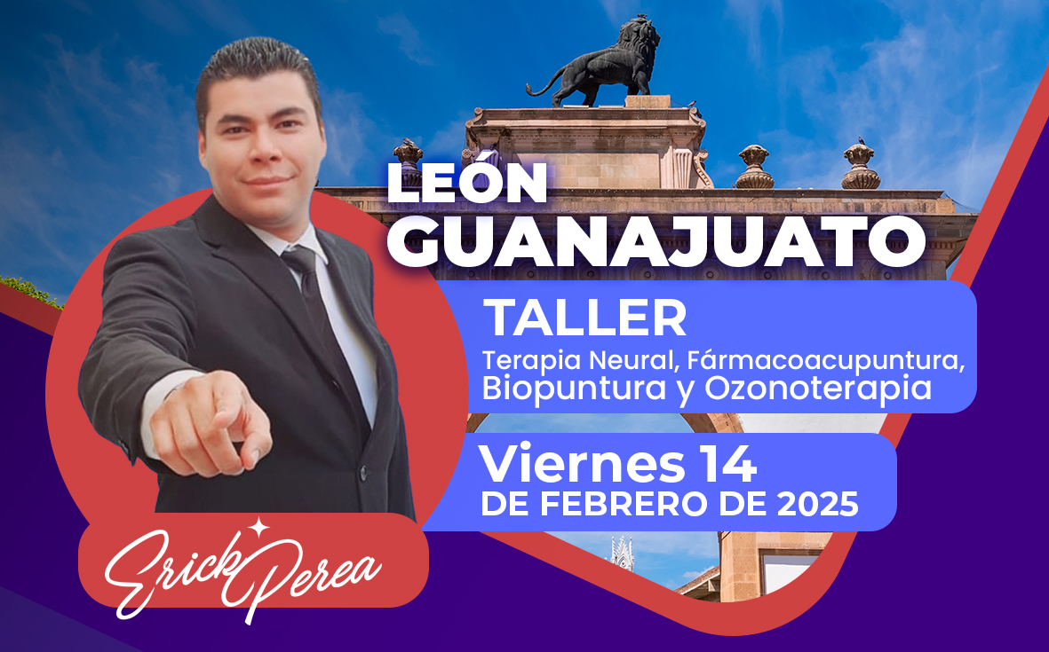 Taller de Terapia Neural, Fármacoacupuntura, Biopuntura y Ozonoterapia