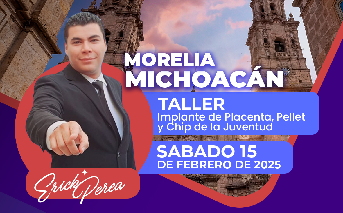 Taller de Implante de Placenta, Pellet y Chip de la Juventud