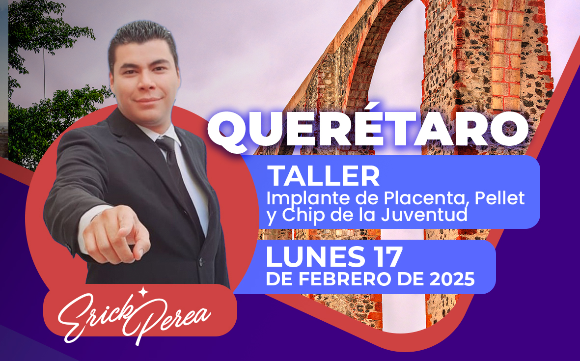 Taller de Implante de Placenta, Pellet y Chip de la Juventud