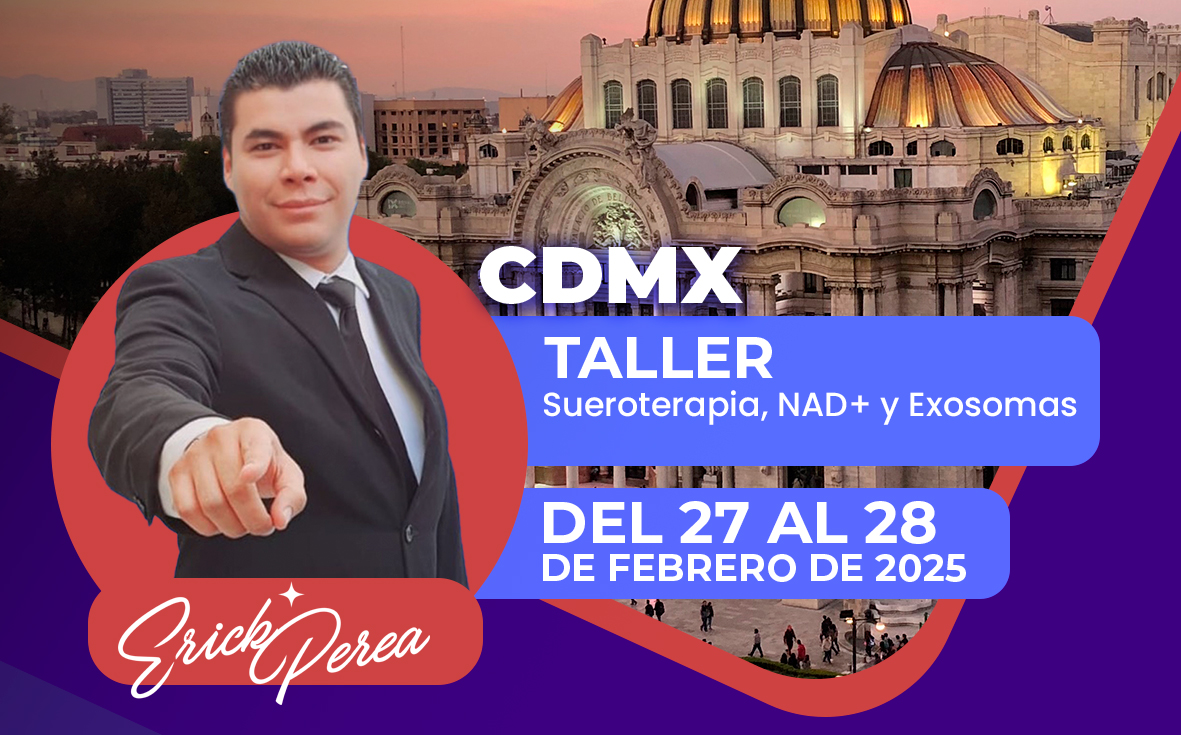 Taller de Sueroterapia, NAD+ y Exosomas