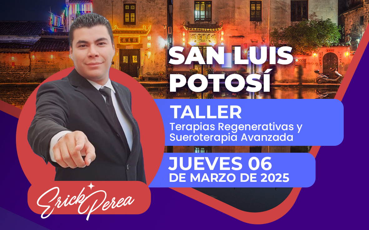 Taller de Terapias Regenerativas y Sueroterapia Avanzada 