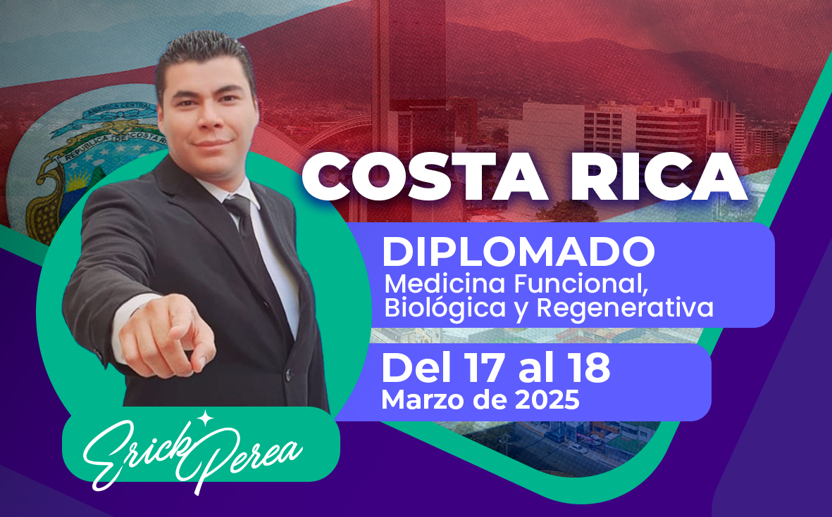 Diplomado en Medicina Funcional, Biológica y Regenerativa  Duración de 5 meses 