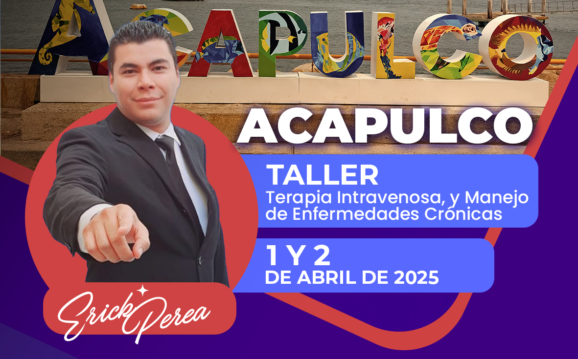 Taller de Terapia Intravenosa, y Manejo de Enfermedades Crónicas con Medicina Regenerativa