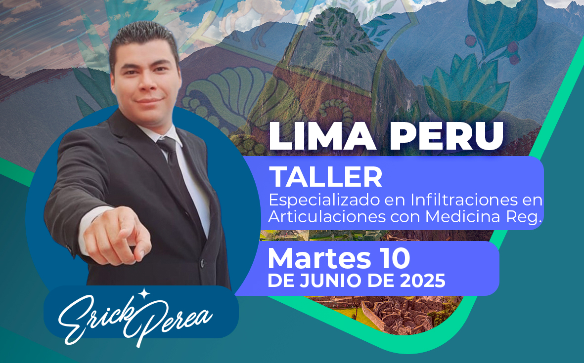 Taller Especializado en Infiltraciones en Articulaciones con Medicina Regenerativa