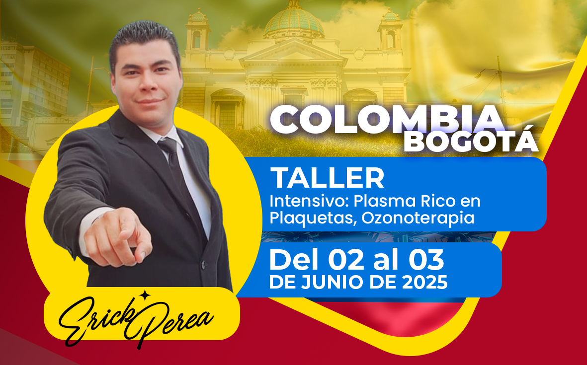 Taller Intensivo: Plasma Rico en Plaquetas, Ozonoterapia y Hemovacuna