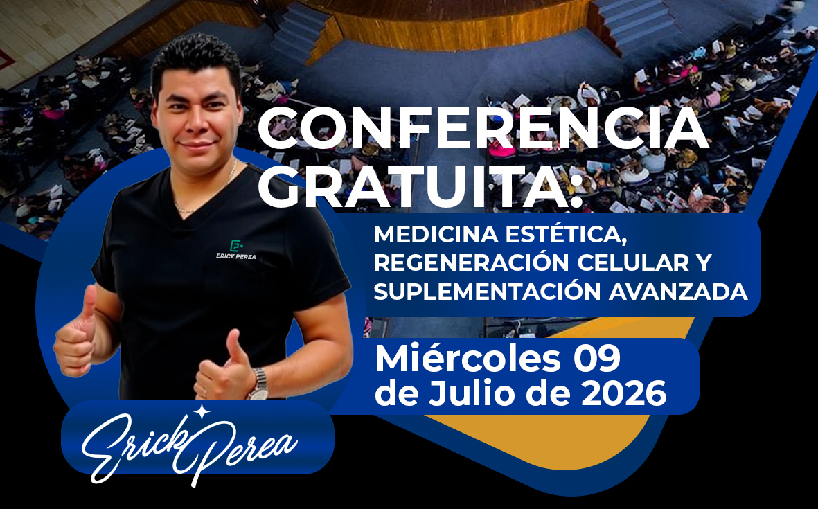 Conferencia Gratuita: Medicina Estética, Regeneración Celular y Suplementación Avanzada