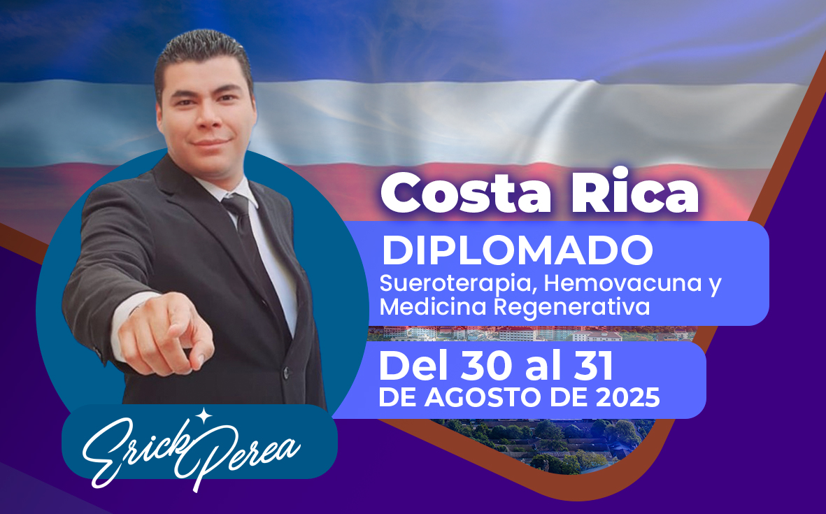 Diplomado en Sueroterapia, Hemovacuna y Medicina Regenerativa para Personal de Enfermería