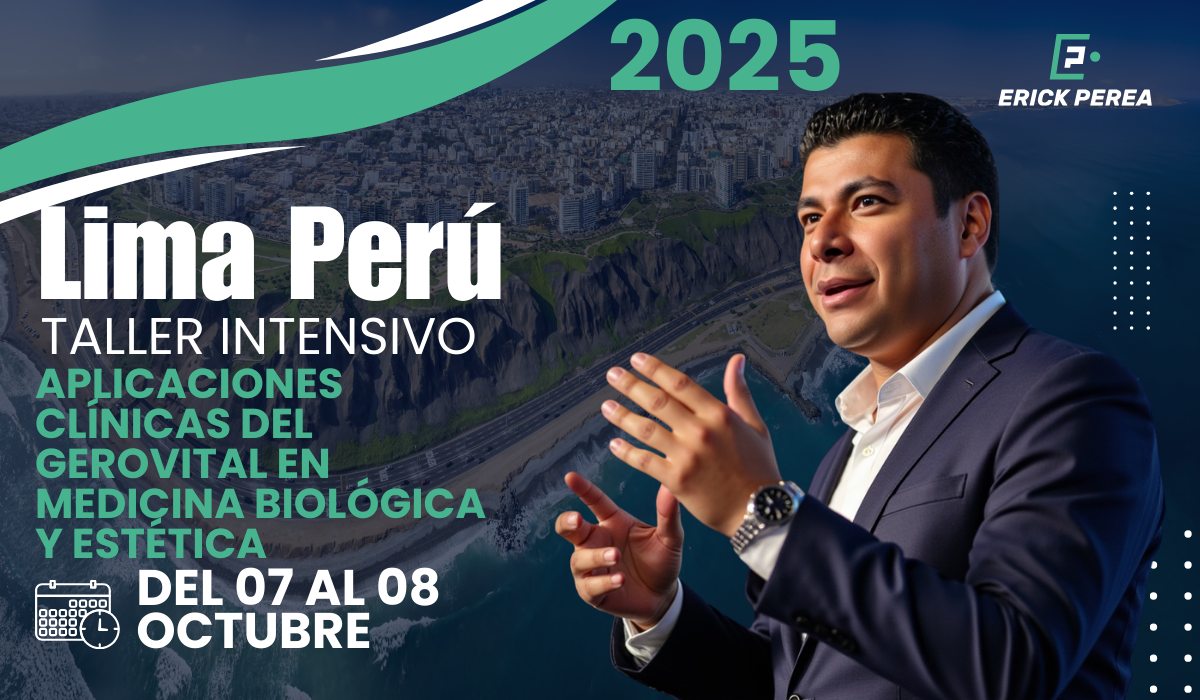 Taller Intensivo: Aplicaciones Clínicas del Gerovital en Medicina Biológica y Estética