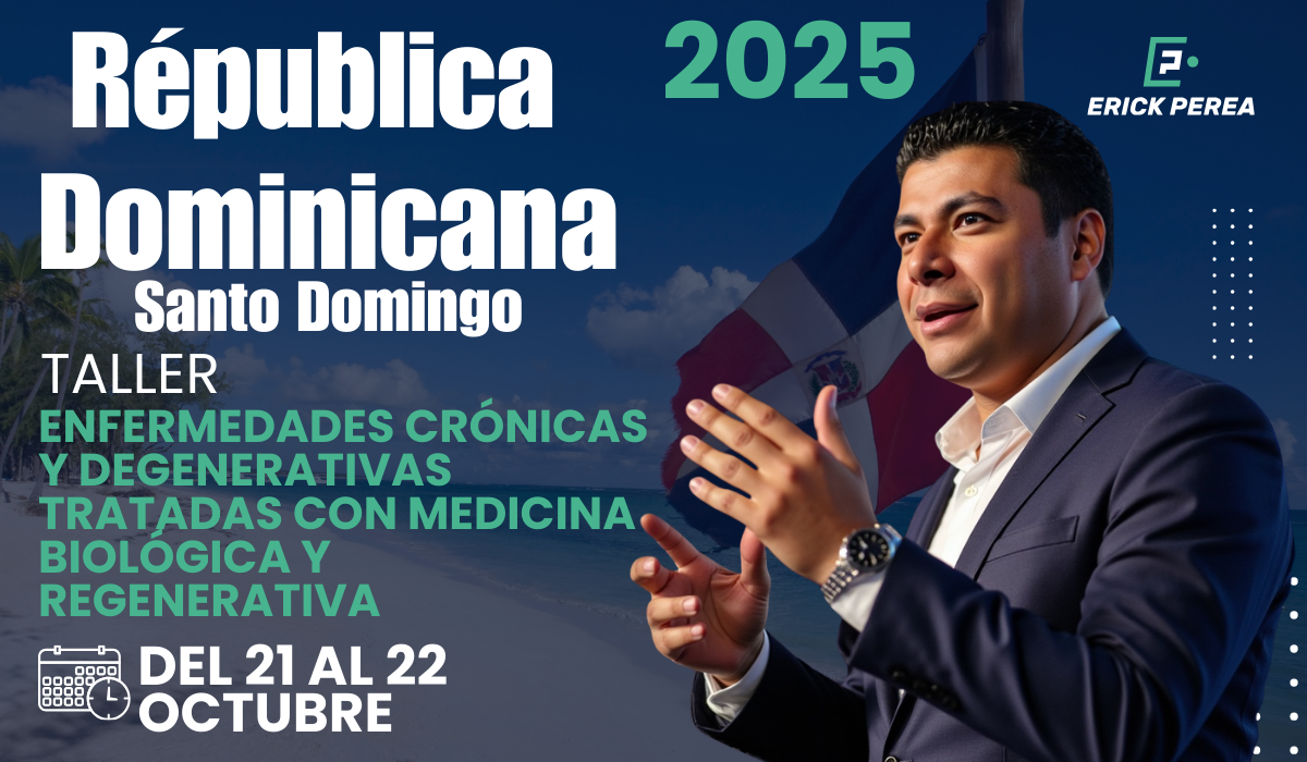 Taller: Enfermedades Crónicas y Degenerativas Tratadas con Medicina Biológica y Regenerativa