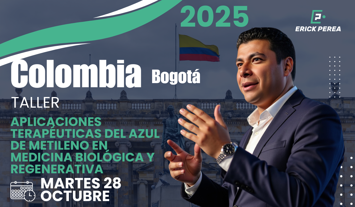 Taller Aplicaciones Terapéuticas del Azul de Metileno en Medicina Biológica y Regenerativa