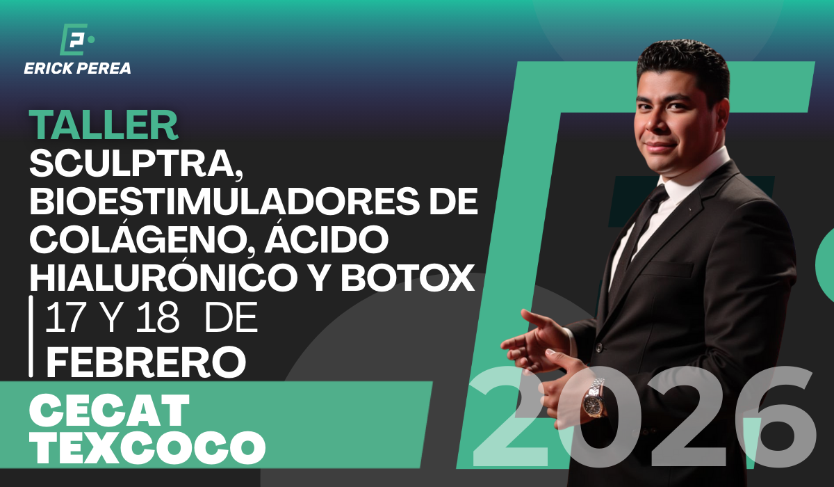 Taller de Sculptra, Bioestimuladores de Colágeno, Ácido Hialurónico y Botox