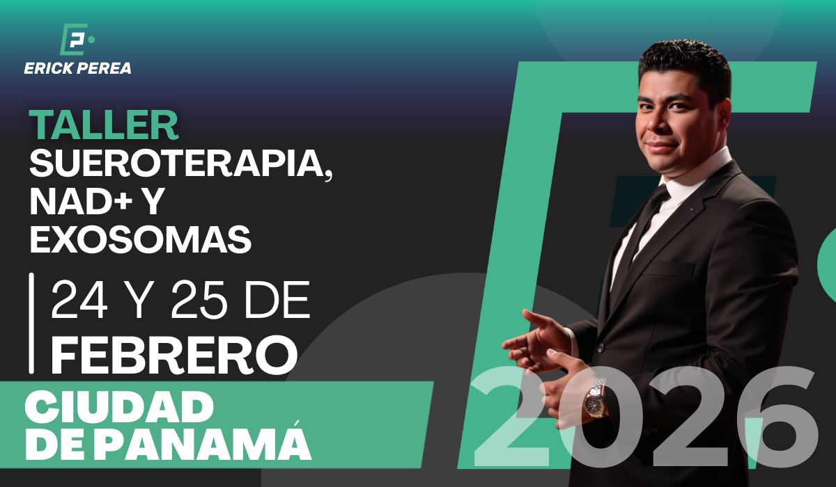 Taller de Sueroterapia, NAD+ y Exosomas