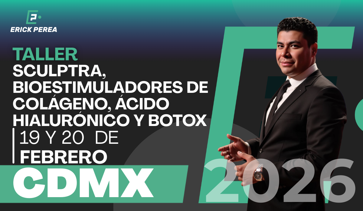 Taller de Sculptra, Bioestimuladores de Colágeno, Ácido Hialurónico y Botox