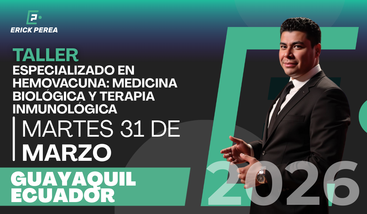Taller Especializado en Hemovacuna: Medicina Biológica y Terapia Inmunológica