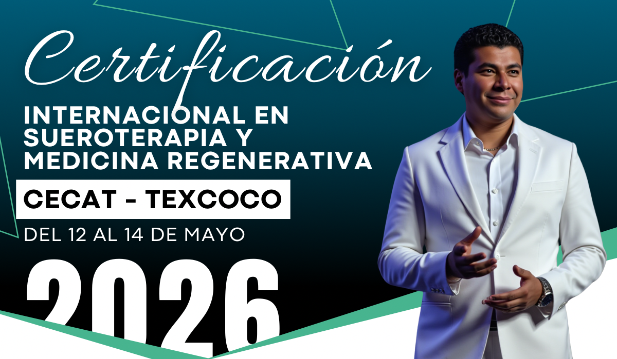 Certificación Internacional en Sueroterapia y Medicina Regenerativa