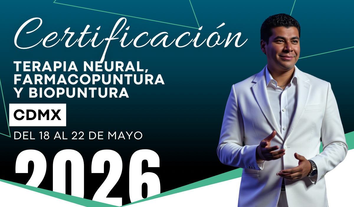 Certificación en Terapia Neural, Farmacopuntura y Biopuntura