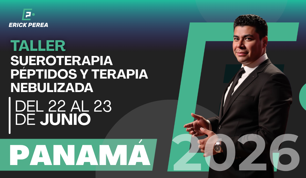 Taller de Sueroterapia, Péptidos y Terapia Nebulizada