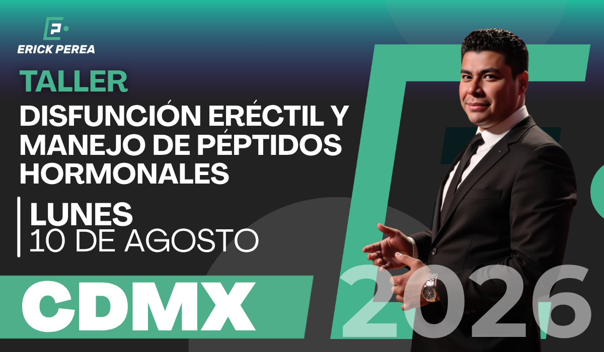 Taller de Disfunción Eréctil y Manejo de Péptidos Hormonales