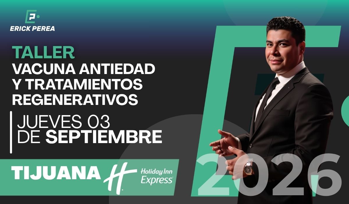 Taller de Vacuna Antiedad y Tratamientos Regenerativos