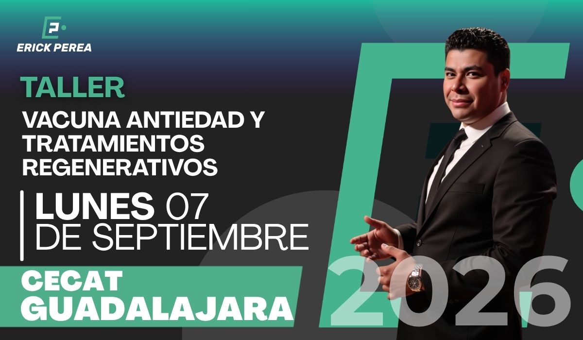 Taller de Vacuna Antiedad y Tratamientos Regenerativos