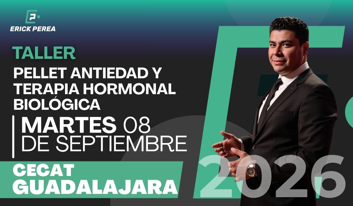Taller de Pellet Antiedad y Terapia Hormonal Biológica