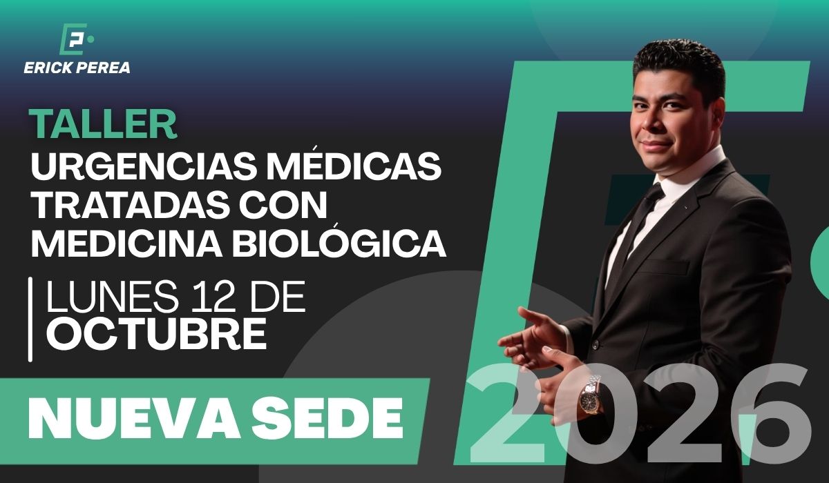 Taller de Urgencias Médicas Tratadas con Medicina Biológica