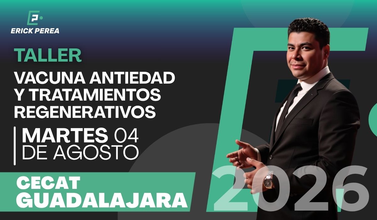 Taller de Vacuna Antiedad y Tratamientos Regenerativos