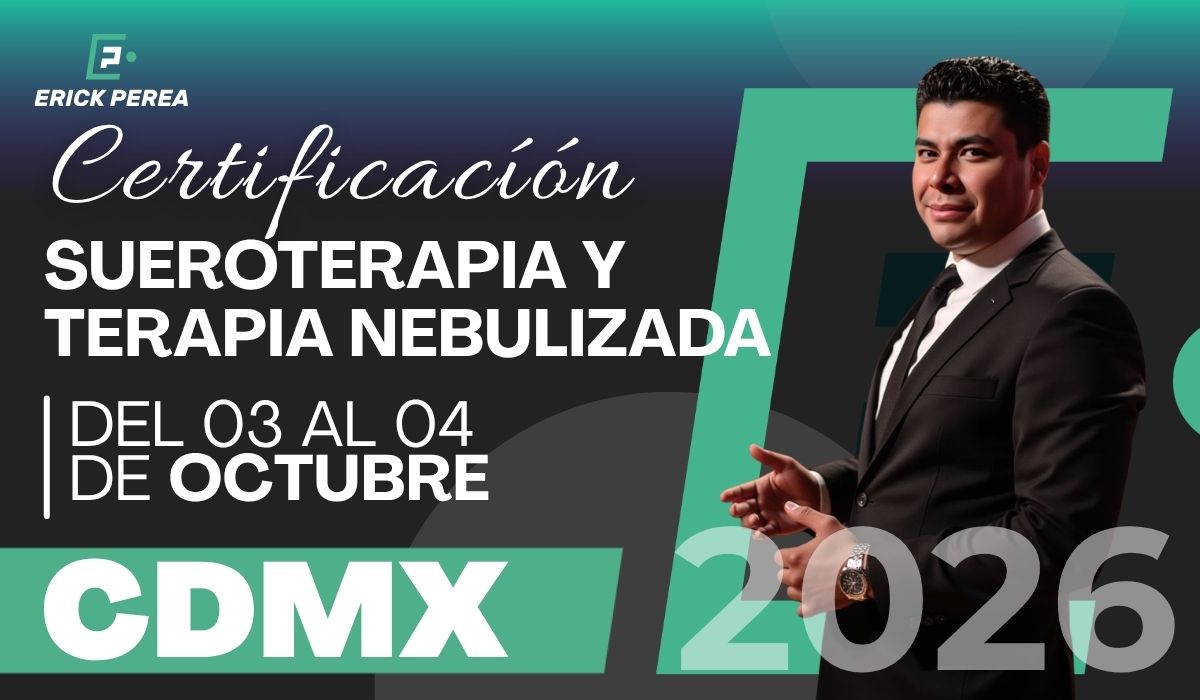 Certificación en Sueroterapia y Terapia Nebulizada