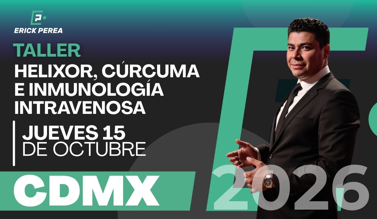 Taller de Helixor, Cúrcuma e Inmunología Intravenosa