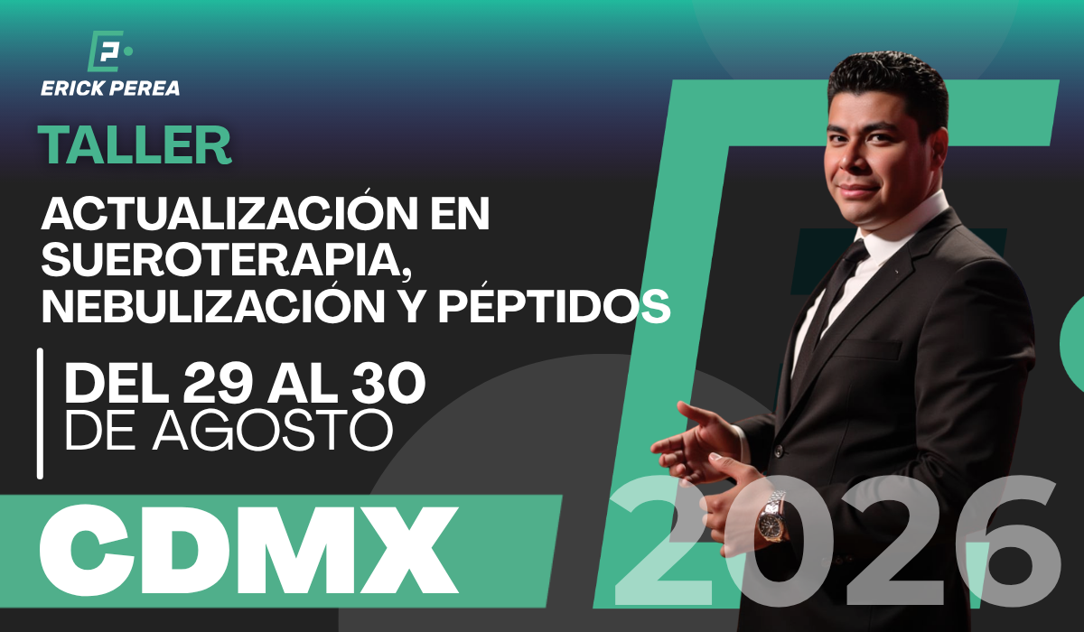 Taller de Actualización en Sueroterapia, Nebulización y Péptidos