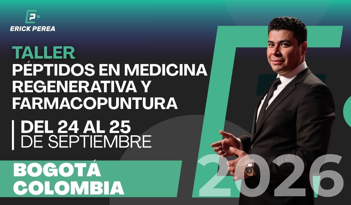 TALLER DE PÉPTIDOS EN MEDICINA REGENERATIVA Y FARMACOPUNTURA