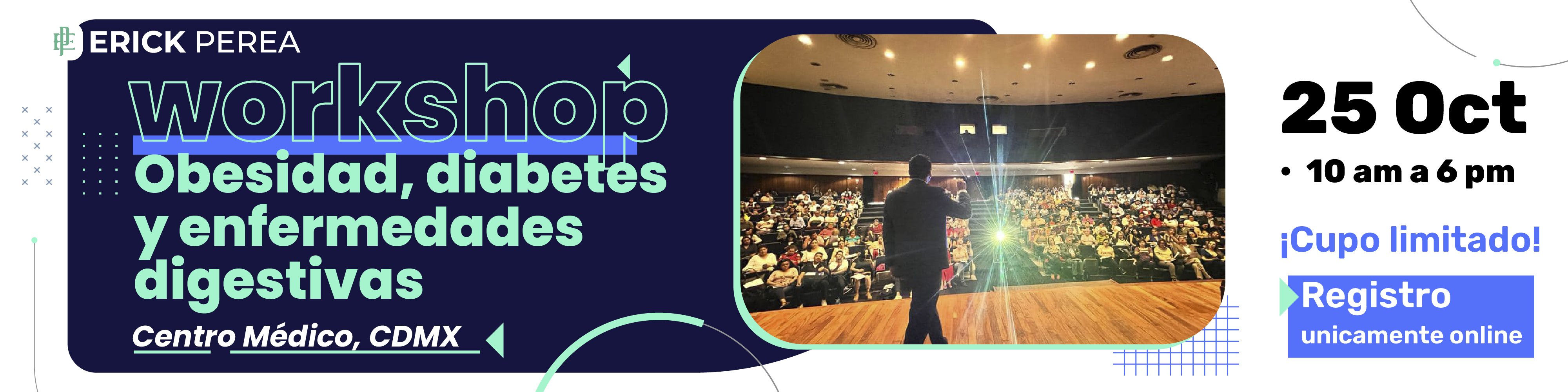 Workshop Obesidad, diabetes y enfermedades digestivas